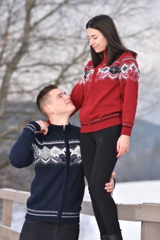 Sweter męski CANADA niebieski