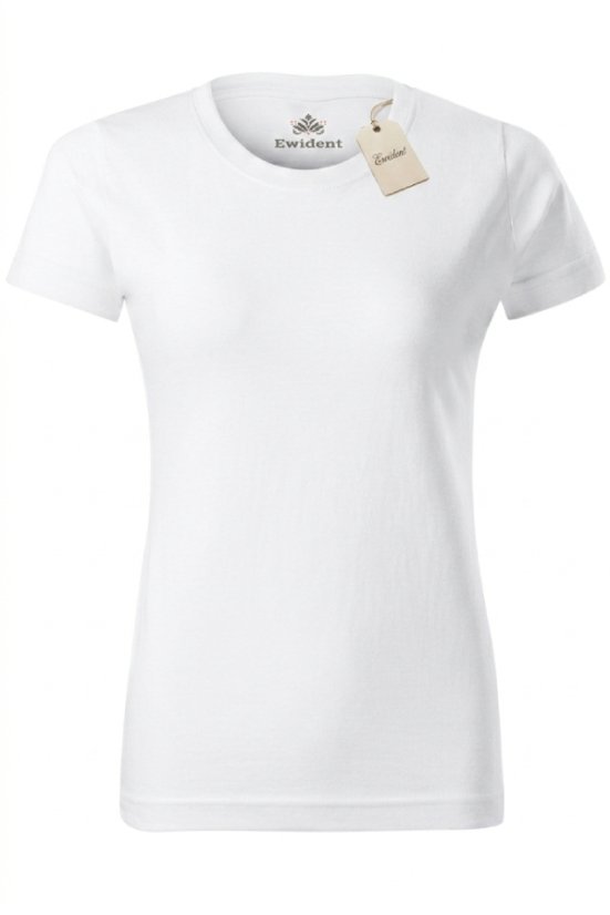 Tricou basic damă uni Ewident (190 g/m², 100% bumbac)