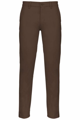 Eleganckie brązowe spodnie chino
