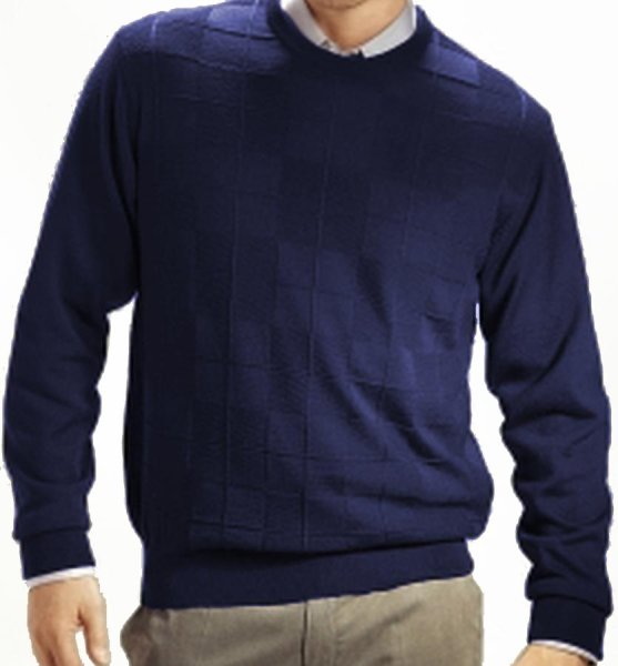 Elegáns pulóver ASAN kék