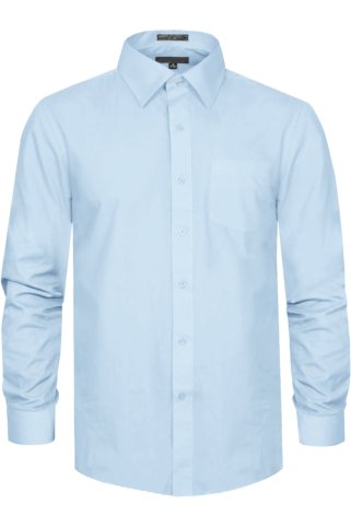 Elegant men’s light blue shirt