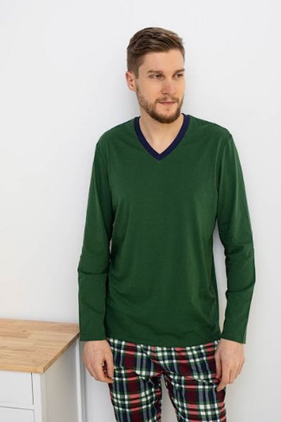 Pánské pyžamo 31034 zelená