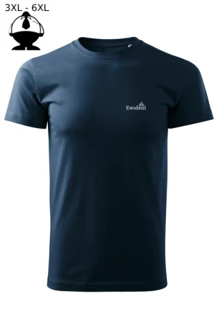 Tamnoplava muška majica u većim veličinama