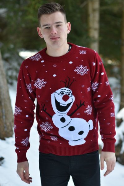 Vianočný pánsky pulóver Olaf