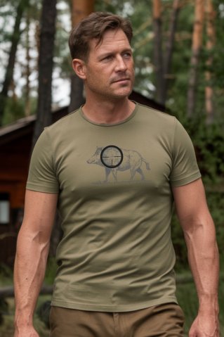 Majica za lovce – vepra kroz dalekozor Scopeboar
