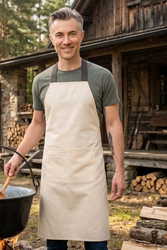 Pregača za lovce i ribolovce – bež – Ewident