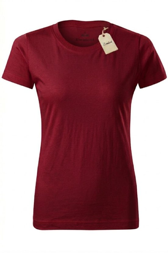 Tricou basic damă uni Ewident (190 g/m², 100% bumbac)