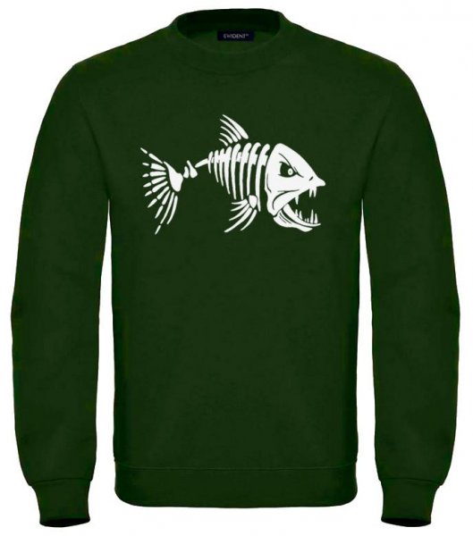 Fish2 pulóver halászoknak zöld