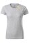 Tricou basic damă uni Ewident (190 g/m², 100% bumbac)