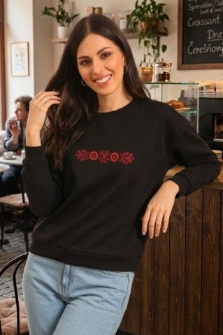 Mikina s výšivkou Heart