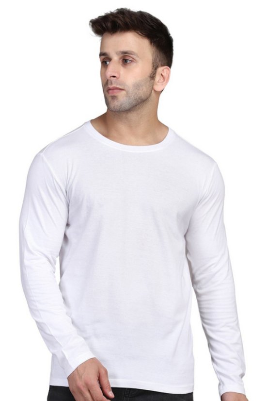 Elegantna potkošulja 32405G s dugim rukavima 100% pamuk bijela