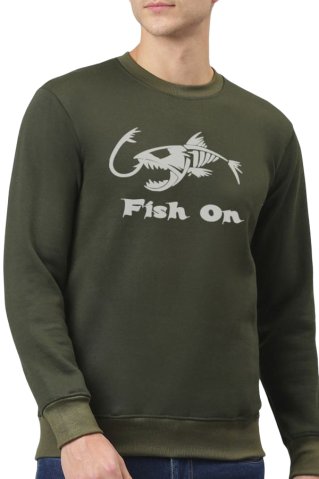 Fishonmik - Men's Sweatshirt for Active Anglers Every Day