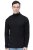 Men's mock turtleneck 461110X black