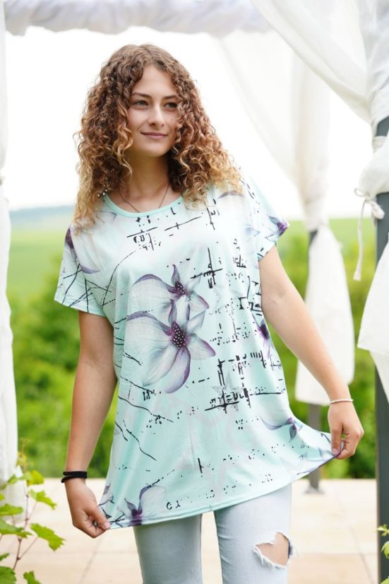 Ženska bluza JVP3015 aqua