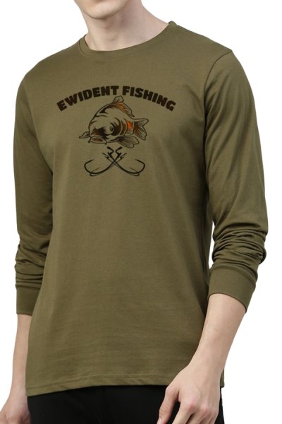 Tričko pre rybárov Carpfishing s dlhým rukávom