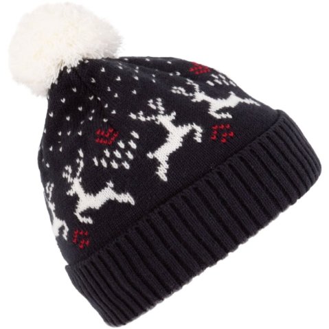 Pletena čepica 03512 unisex navy