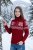 Ewident Pulover damă bordo cu model norvegian KIRKA-Z