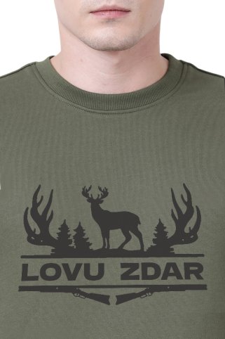 Pánska poľovnícka mikina Ewident – Tradícia (Lovu Zdar)