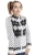 Detský biely nórsky sveter Ken-Az