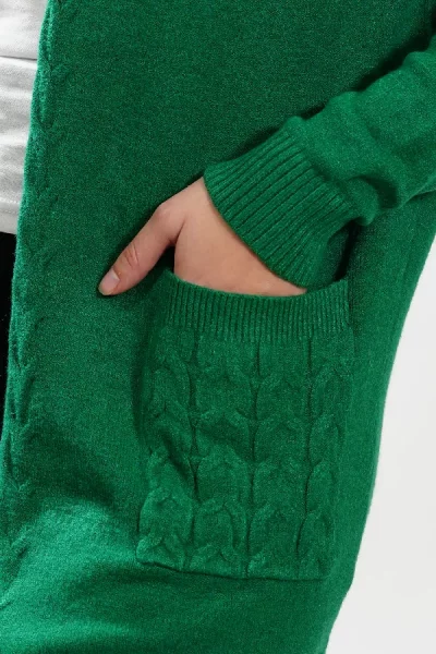 Dámský pulovr JVP3719 zelená