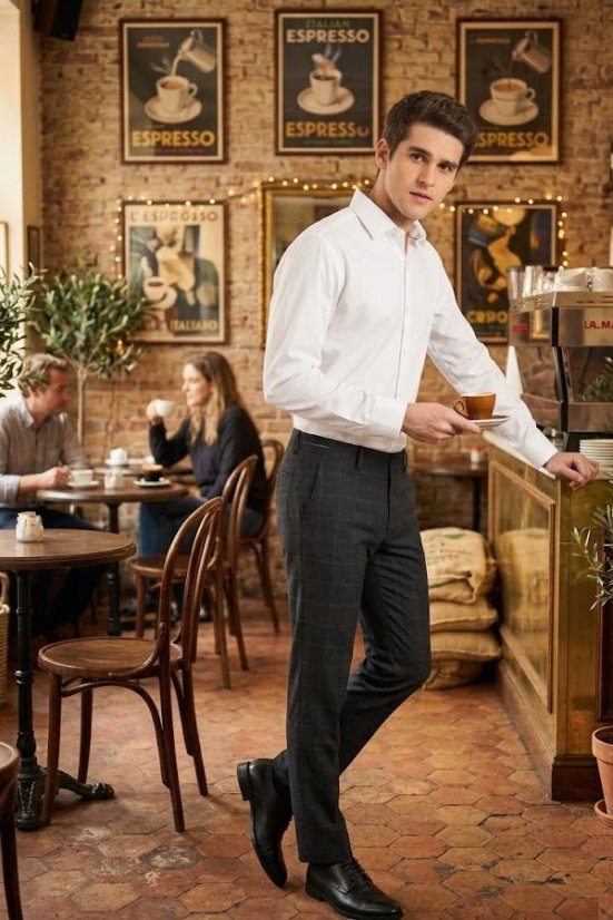 Muška bijela košulja EWIDENT