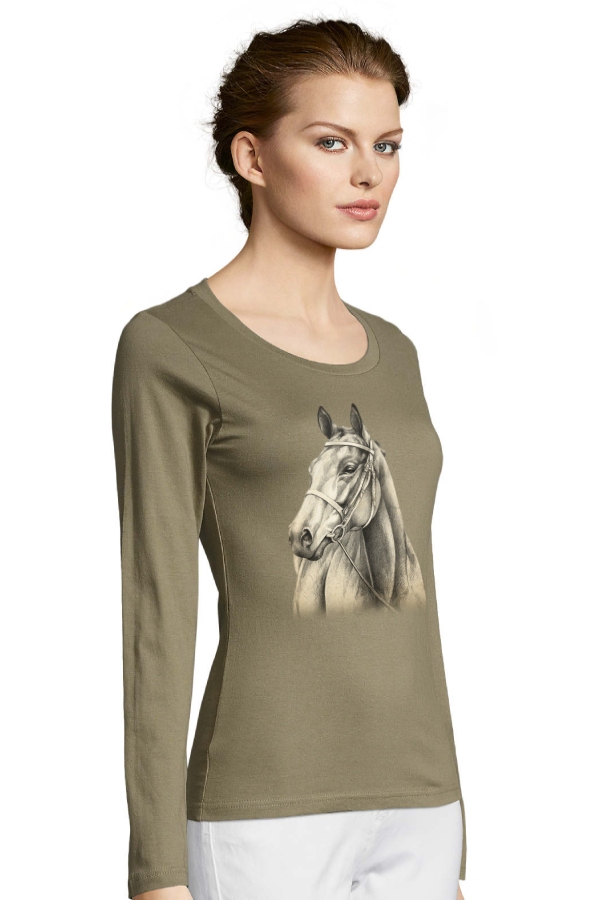 Horsehead dámske tričko 100% bavlna