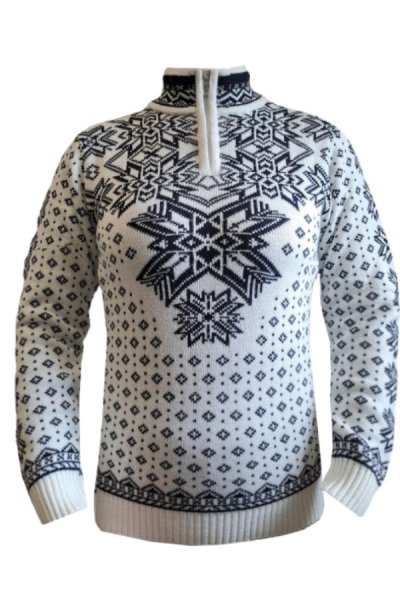 Maxa-Z norvég mintás pulóver