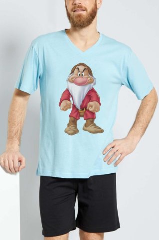 Pánské pyžamo Angrysmurf