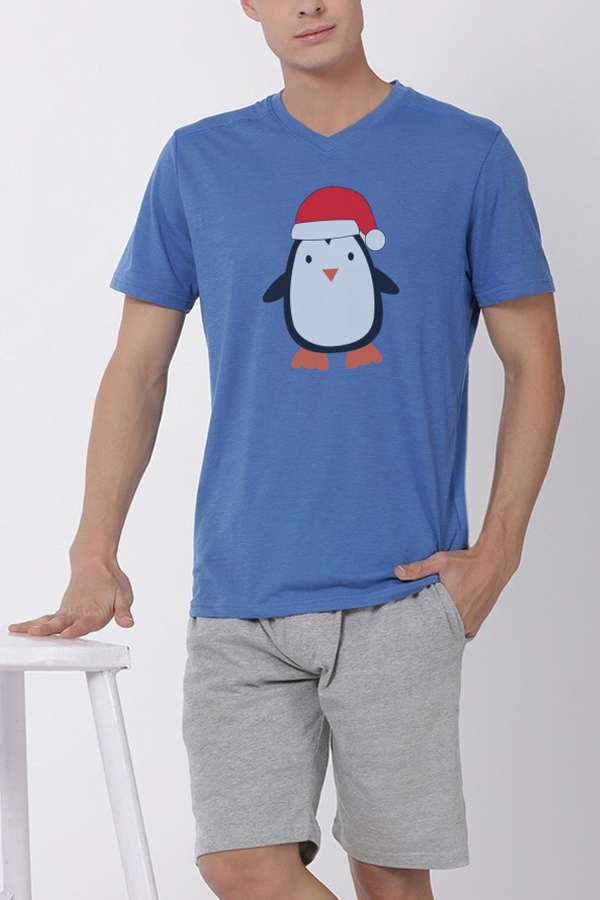 Pinguxmas férfi pizsama
