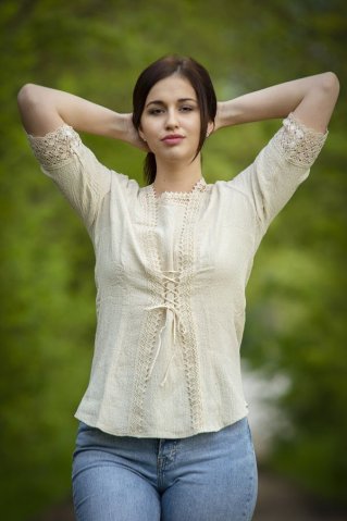 Blúzka EWT110 natur
