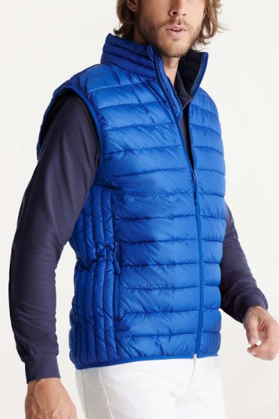 Pánska vatová vesta SLRY5092 modrá