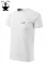 Pánske nadmerné biele tričko