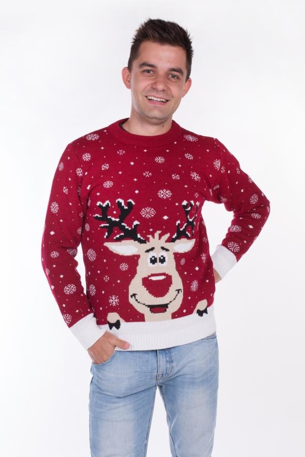 Vánoční pulovr SOBÍK pro pány