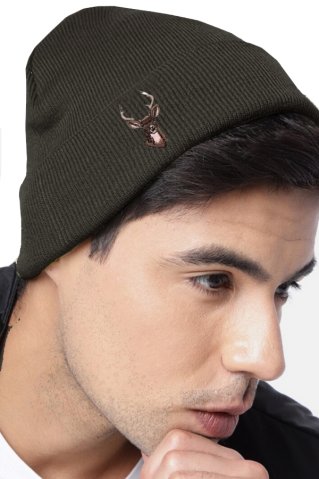 Poľovnícka pletená čiapka Deer031