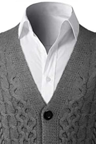 Weste zum Knöpfen Copik BBA Anthrazit