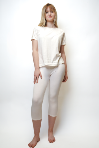 Leggings 3/4 26237X fehér