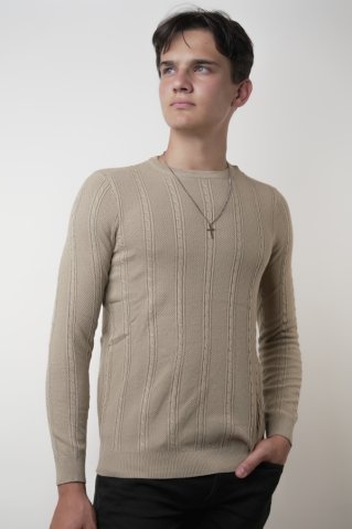 Moški pulover 8325 beige