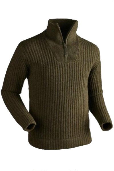 Pánsky poľovnícky sveter na zips POLOV5