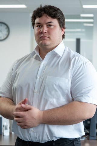 Muška bijela košulja – kratki rukav, velike veličine 3XL–6XL