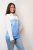 Women’s light blue knitted vest with Norwegian pattern – Aera-BB