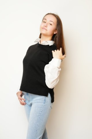 Vesta tricotata dama Nelkanegru