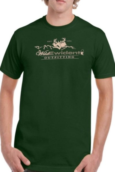 Wildewident tričko 100% bavlna zelená