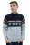 Herren dunkelblauer norwegischer Wollstrickjacke Nolan-Z