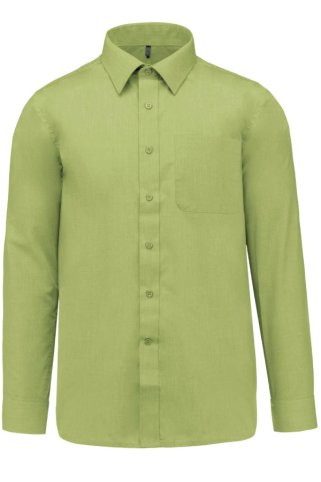 Pánska lime košeľa – nadrozmerná 3XL–6XL