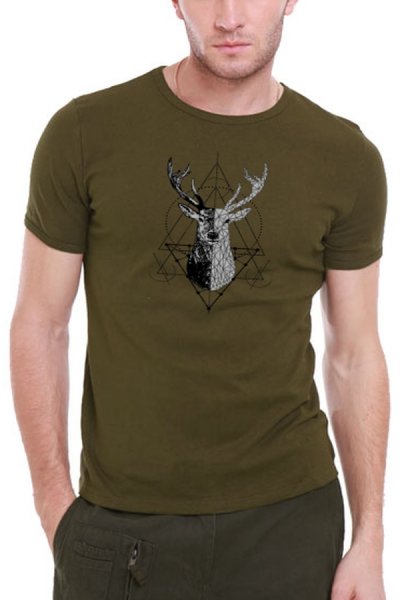 Poľovnícke tričko Artdeer zelená