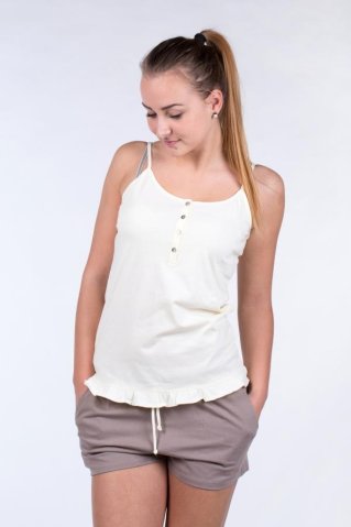 Capri dámske pyžamo 210324X béžová