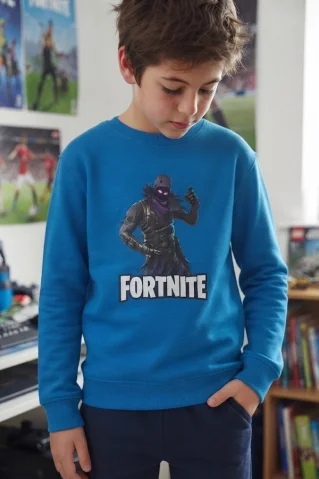 Detská tepláková súprava Fortnite_tep modrá