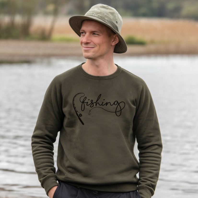 Muška majica Fishing1 – udobna, kvalitetna, dugi rukav