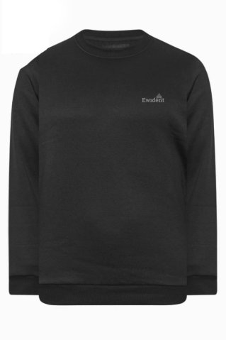Férfi oversize pulóver 2218000big fekete