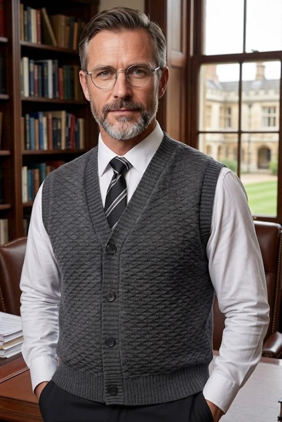 Prsluk na kopčanje MILAN BBA grafitna